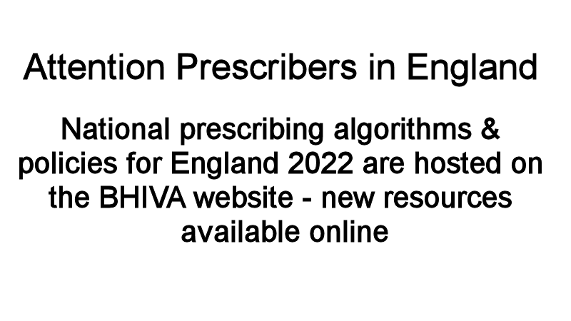 National prescribing algorithms & policies